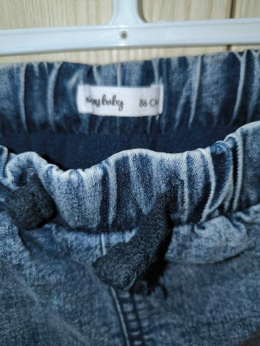 Pantaloni blugi captusiti, Sinsay Baby, 86 cm
