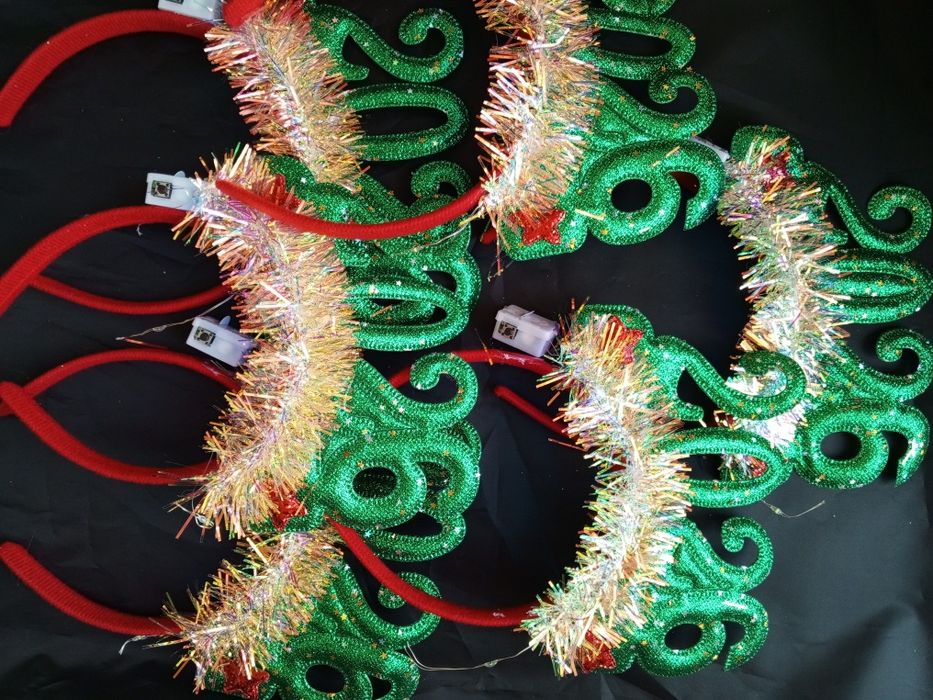 Ободок новогодний в наличии и на заказ