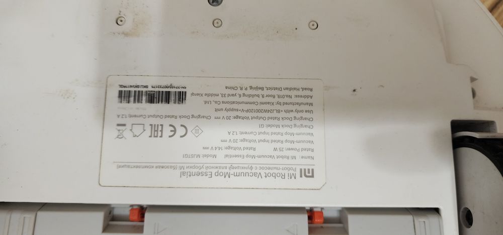 Asipirator Xiaomi Mi Robot Vacuum-Mop Essential DEFECT