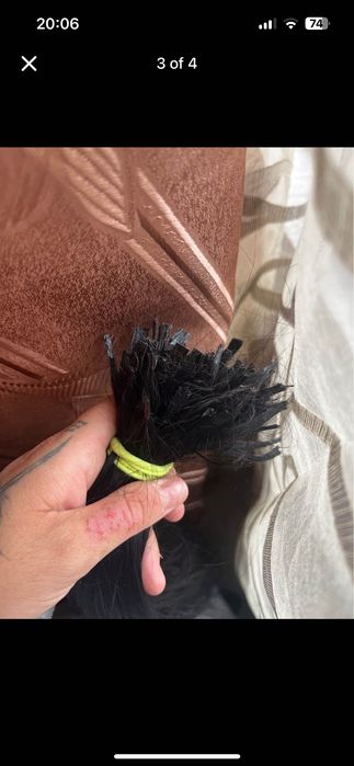 Естествена индийска коса