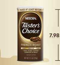 Taster's Choice 315гр FRENCH ROAST NESCAFE крепкий премиум кофе из США
