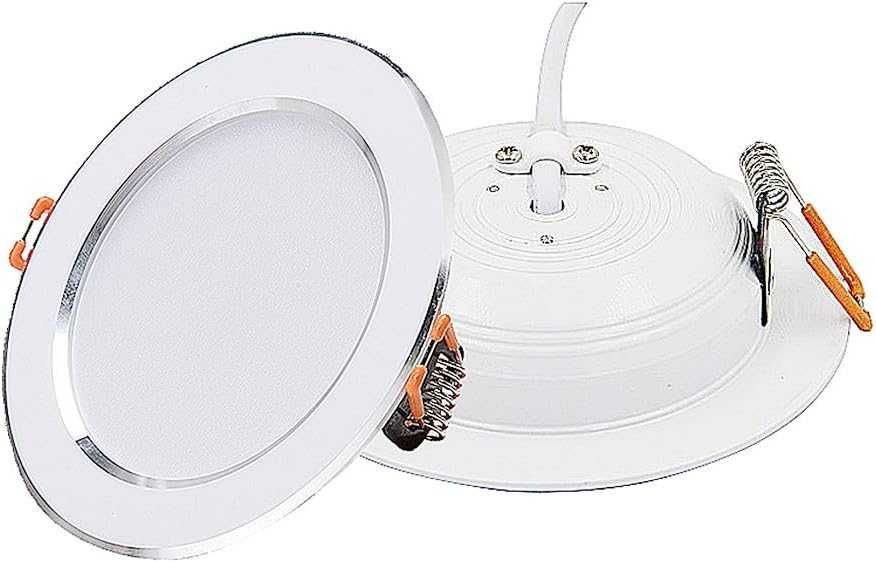Set 8 spoturi LED, 5W, lumina reglabila 3000-6500K, alb