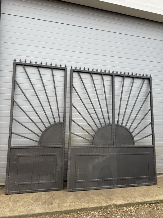 Porti metalice din fier forjat