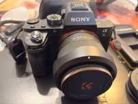 Kit Aparat Foto Mirrorless Sony A7R2 (A7RII) + trepied si 4 baterii
