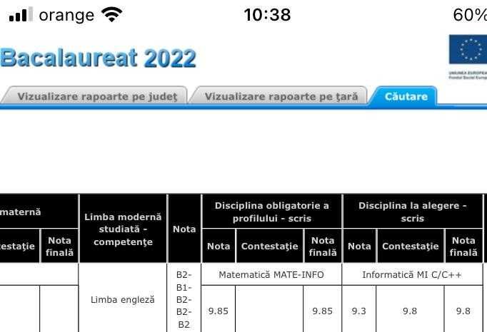 Meditații Informatică BAC