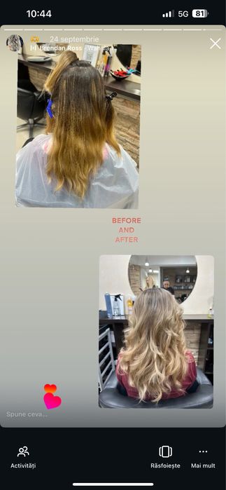 Servicii Hair-stylist