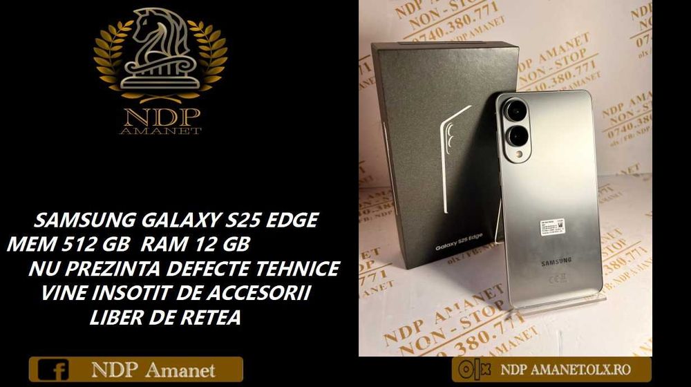 NDP Amanet Calea Mosilor 298   GALAXY S25 EDGE (35369)