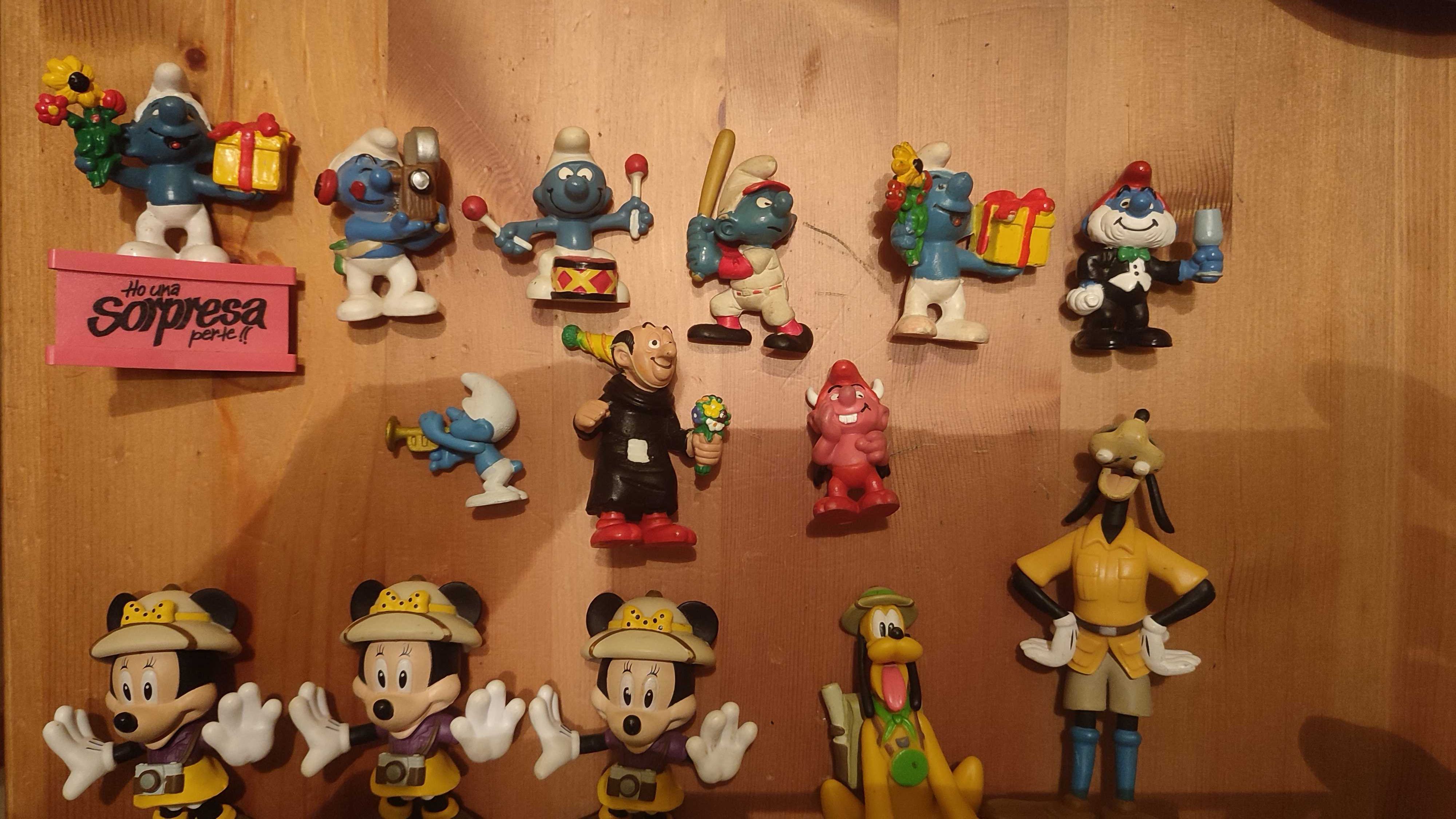 Figurine jucarii Cei 7 pitici Strumfi Goofy mickey mouse Pluto Disney