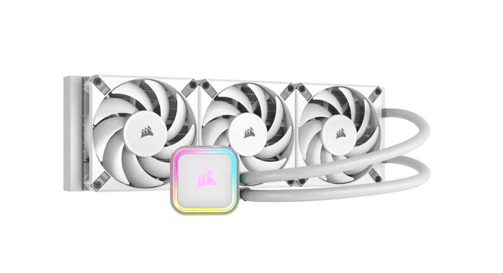 Cooler Corsair iCUE H150i ELITE RGB aio 360 white AM5 Intel Garantie