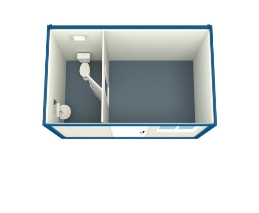 Vand container cu grup sanitar propriu