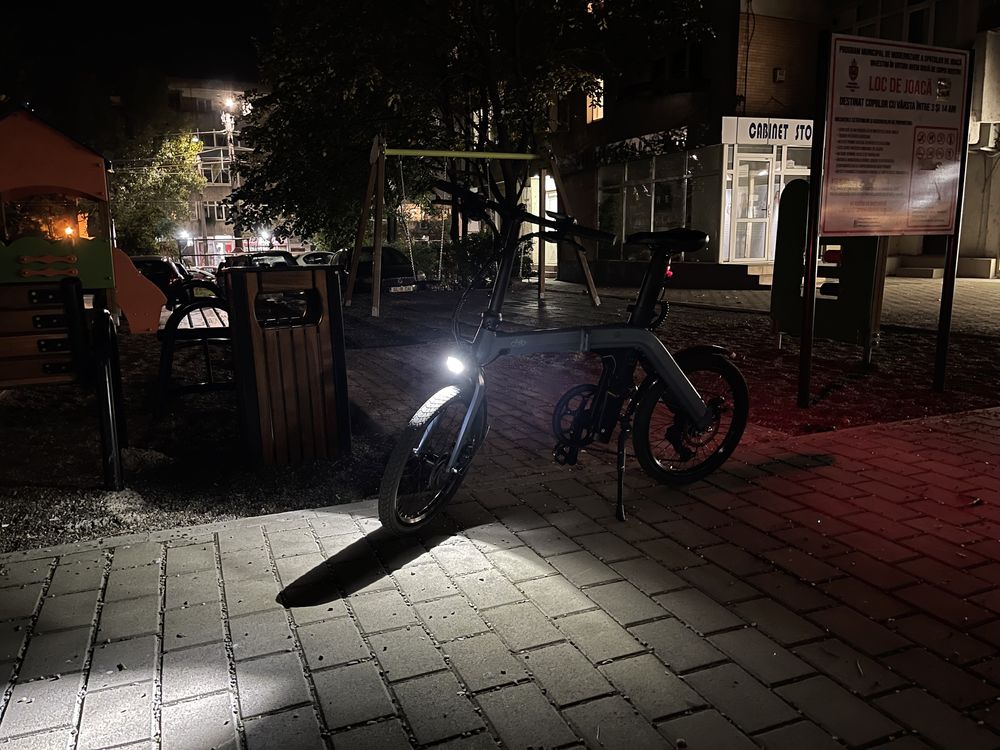 Bicicletă pliabilă electrică FIIDO D11 - ca noua, impecabilă.