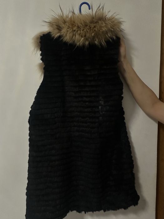 Vesta blana naturala