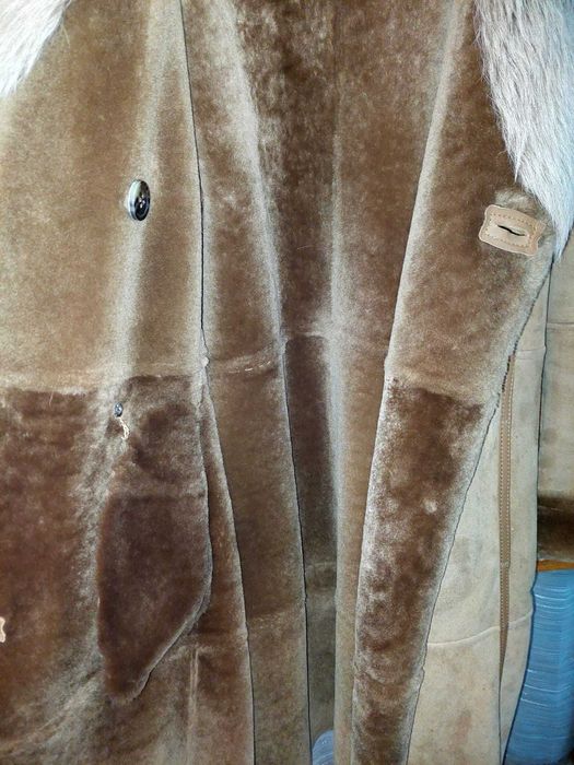 Vand cojoc dama blana naturala Massimo Dutti -Spania