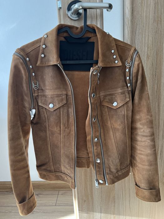 Geaca piele diesel xs