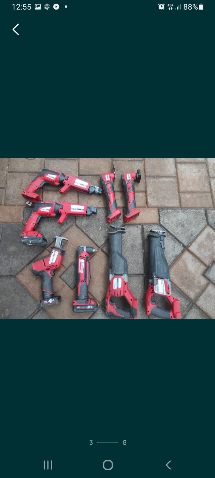 Set milwaukee m18 în perfecta stare