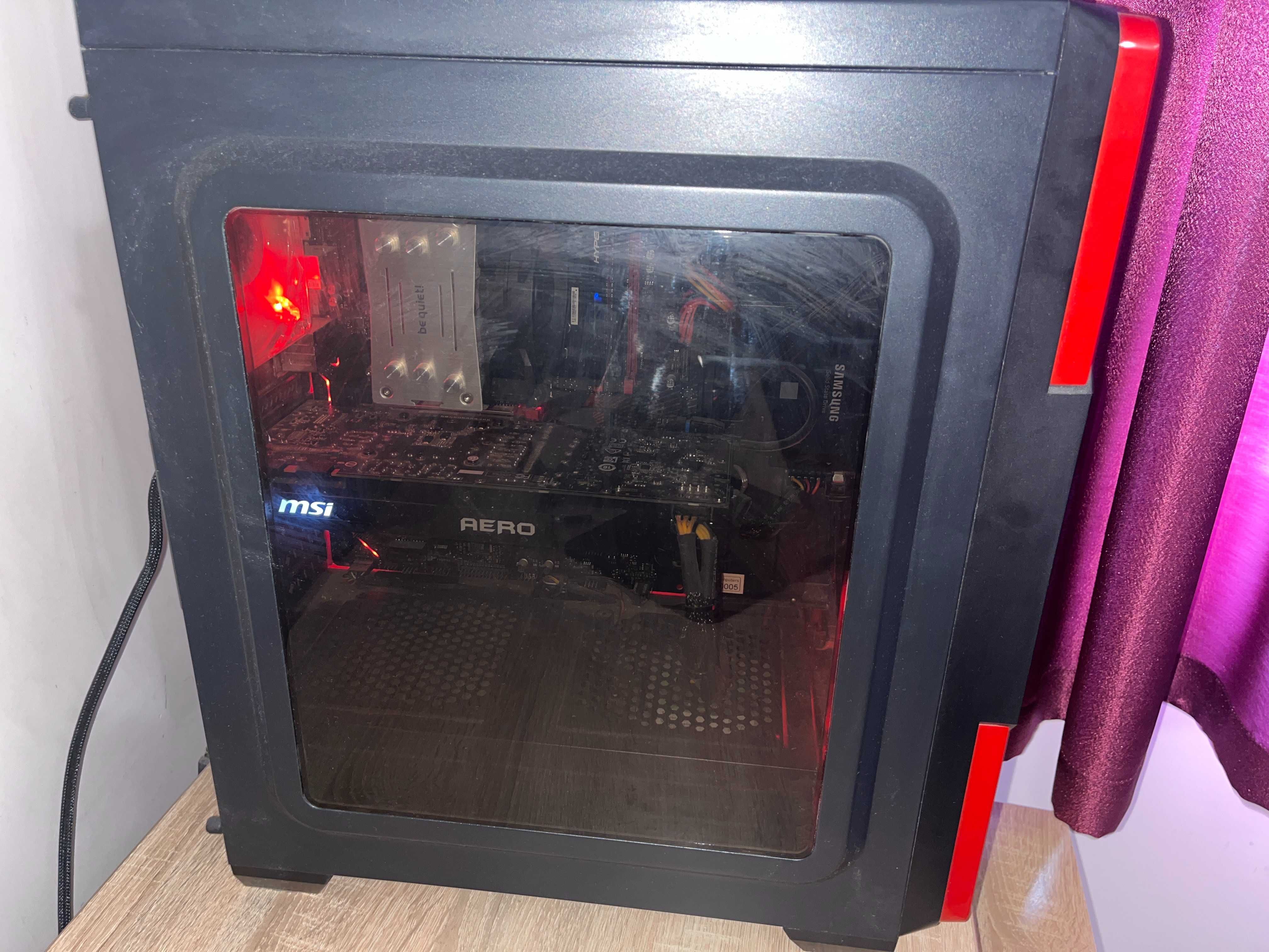Геймърски настолен компютър GTX 1080 8GB, 16GB RAM, i5-8600K