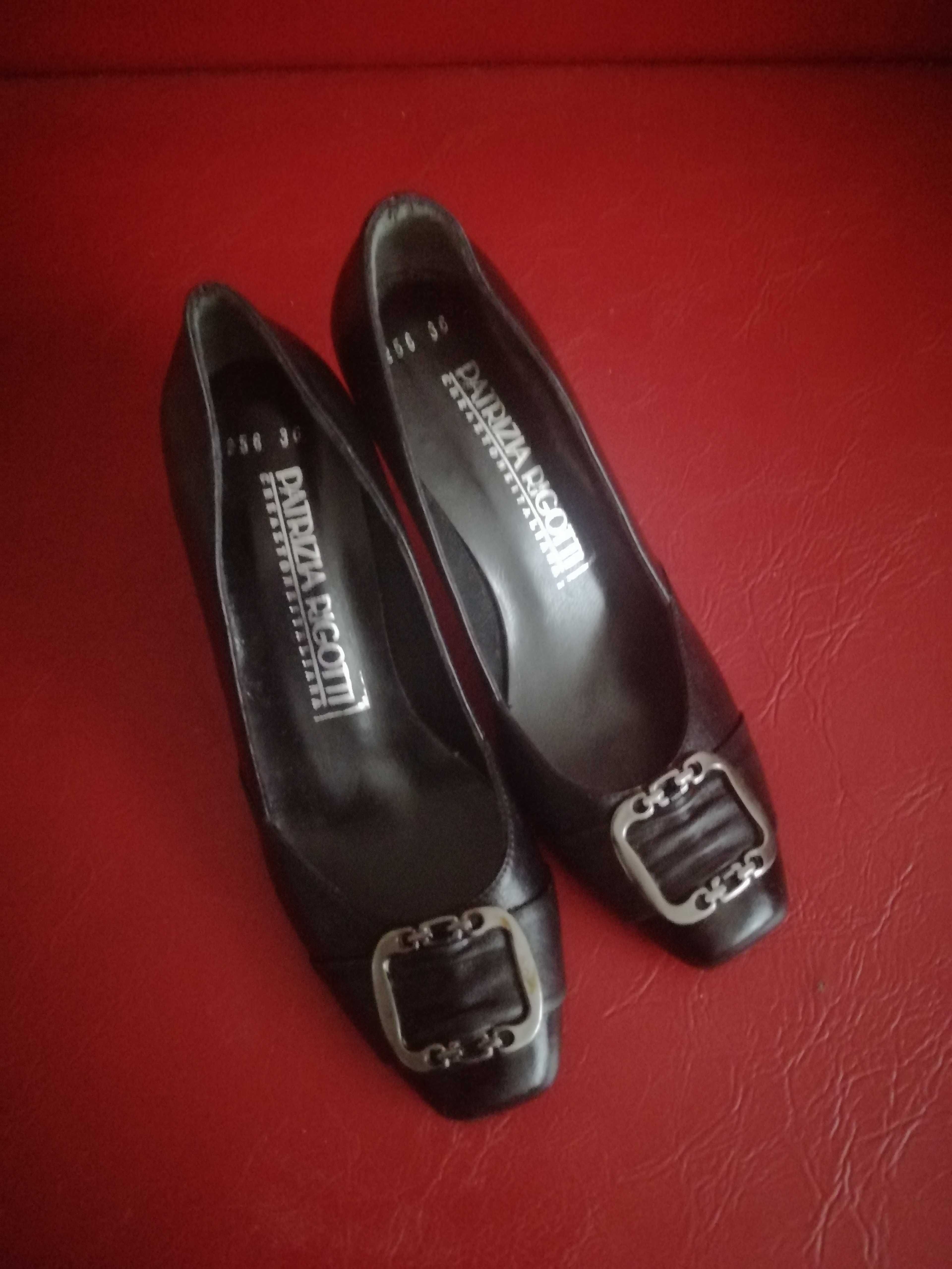 Pantofi damă eleganți, piele int./ ext. - negru, Patrizia Rigotti 36