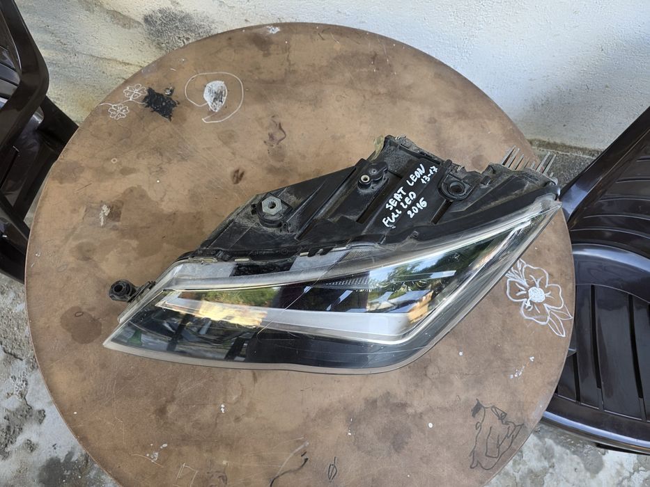 Seat leon 2016 full led 13-17 ляв фар