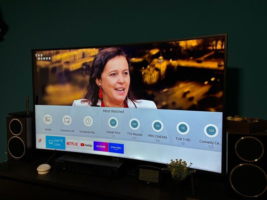 SMART TV UE55NU7372U HDR Ecran Curbat 138 cm