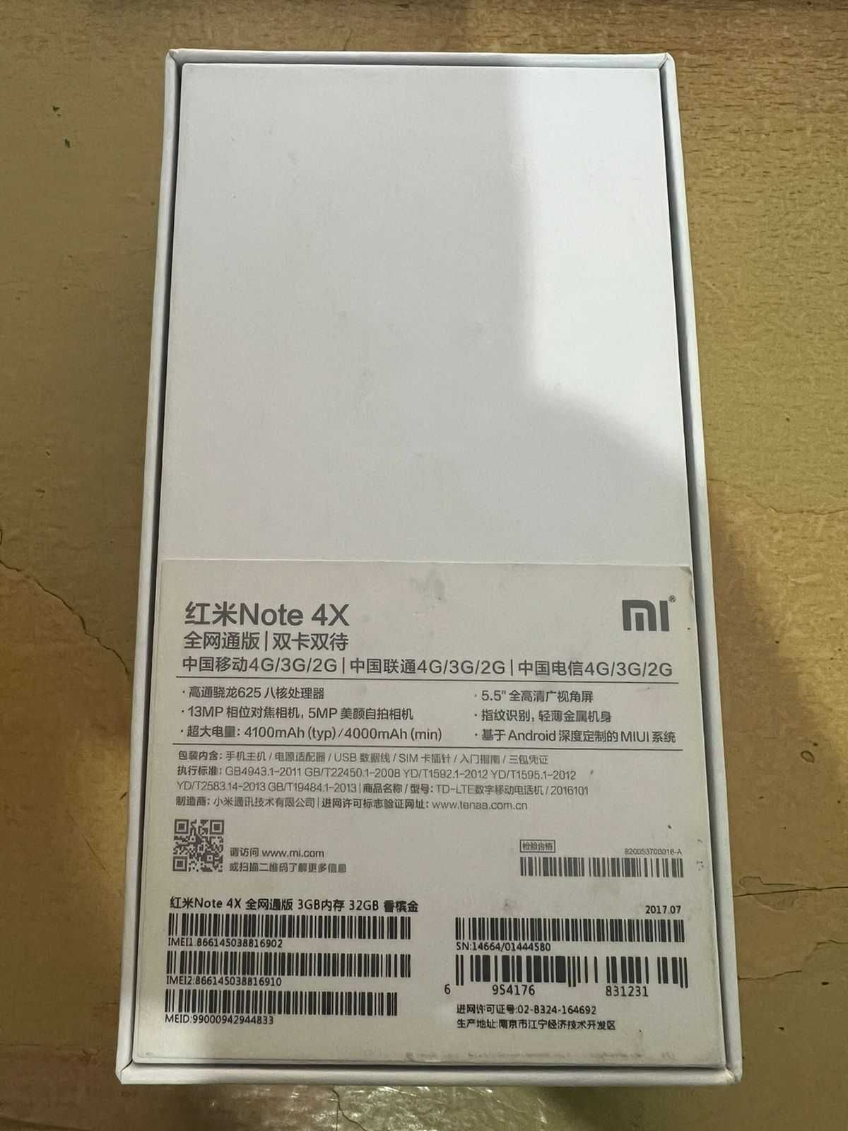 Xiaomi Redmi Note 4x  на запчасти