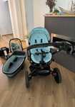Quinny Moodd 3 in 1 turcoaz isofix accesorii