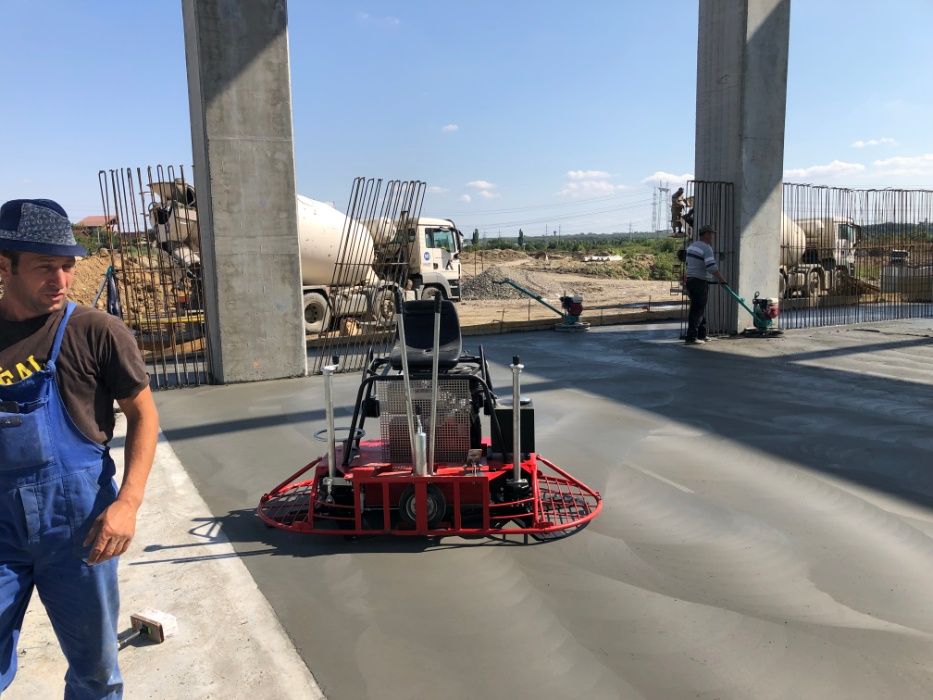 Beton elicopterizat, Pardoseli industriale