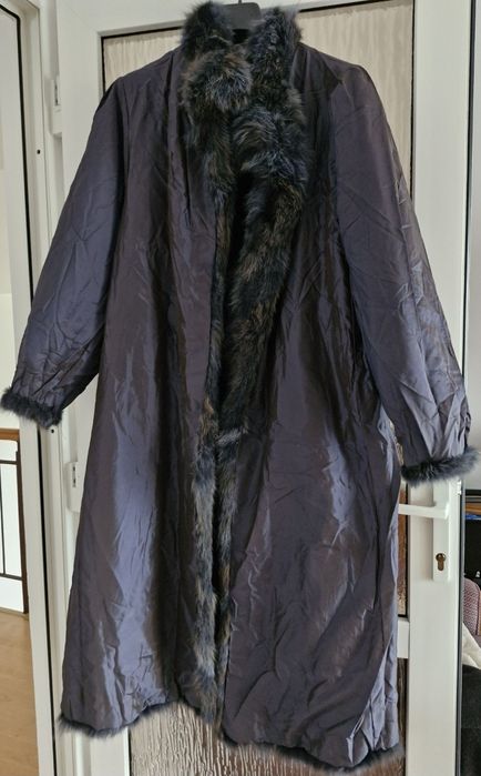 Palton din blana naturala L-XL