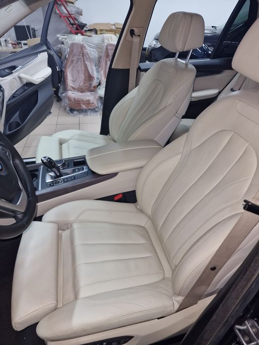 Interior Scaune Bmw x5 f15 reconditionare vopsire piele