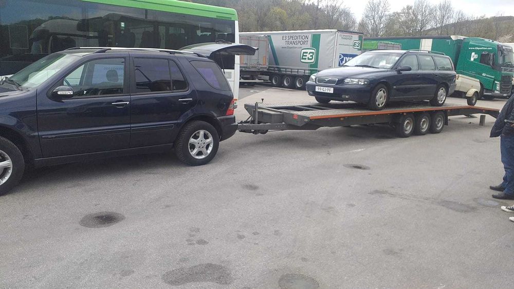 Tractari auto non stop A1 Arad Nadlac platforma libera ungaria austria