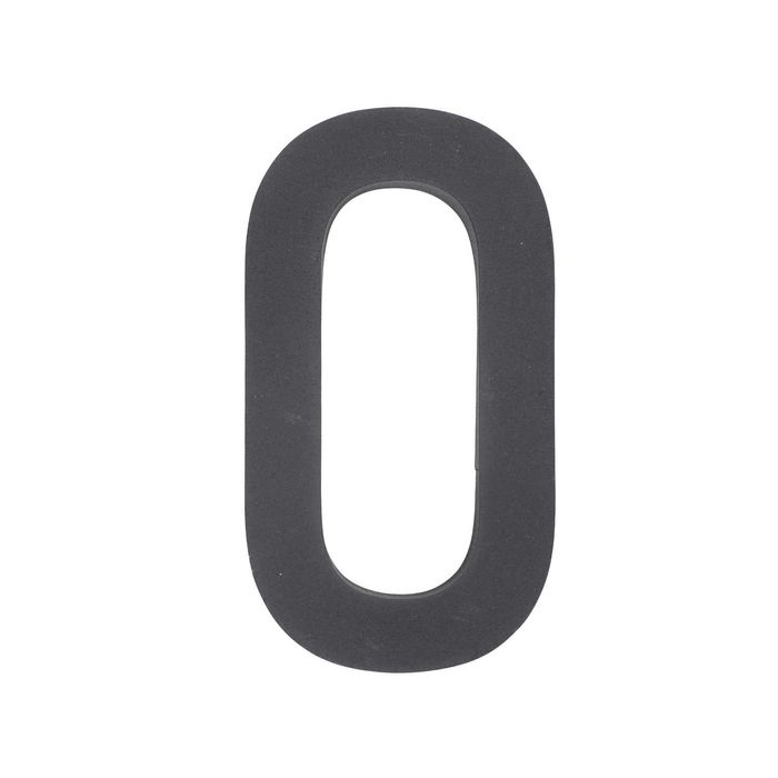 Numar casa, usa, gard, 3d, modern, cifre "0 - 9",  gri-antracit