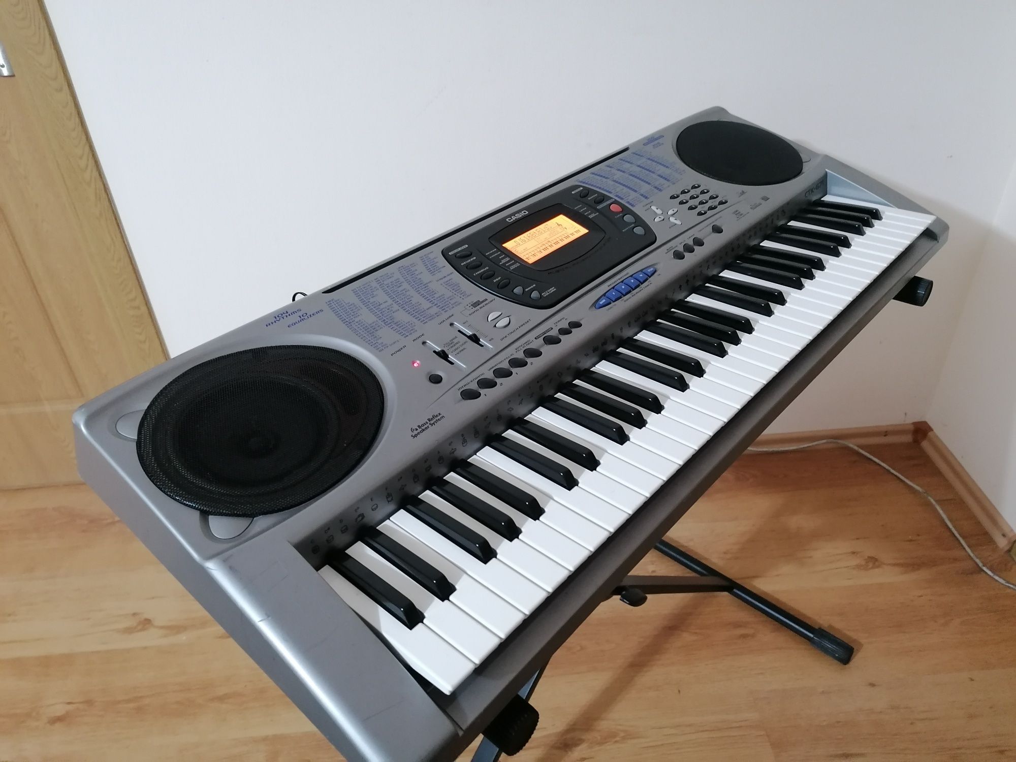 CASIO CTK-671 pian digital dinamic orgă electronică