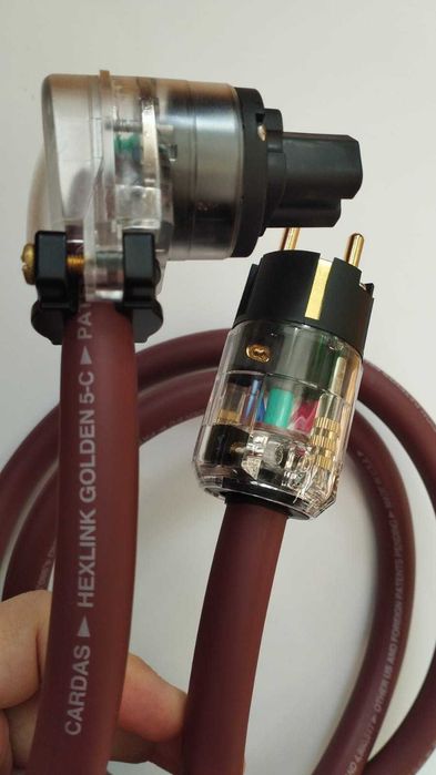 Cablu alimentare CARDAS cu SCHUKO 90 grade - 1.5m