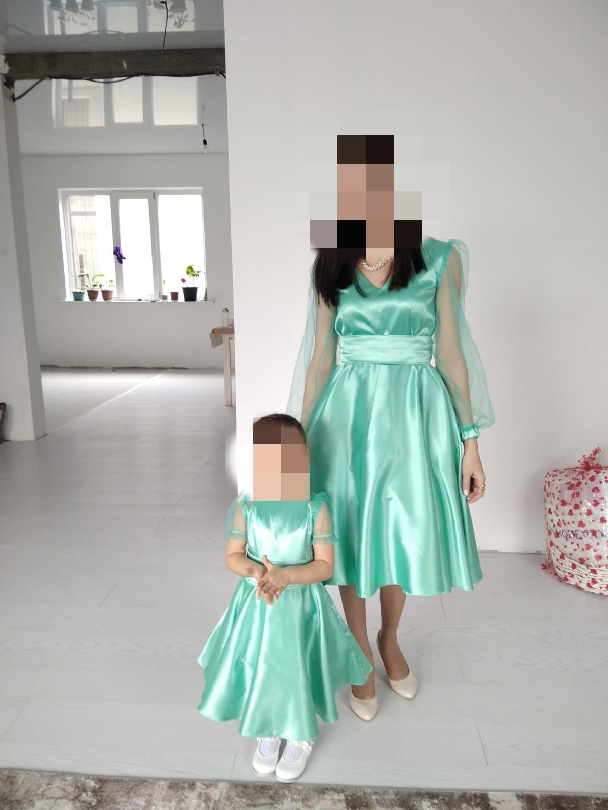 Платья мама и дочка
