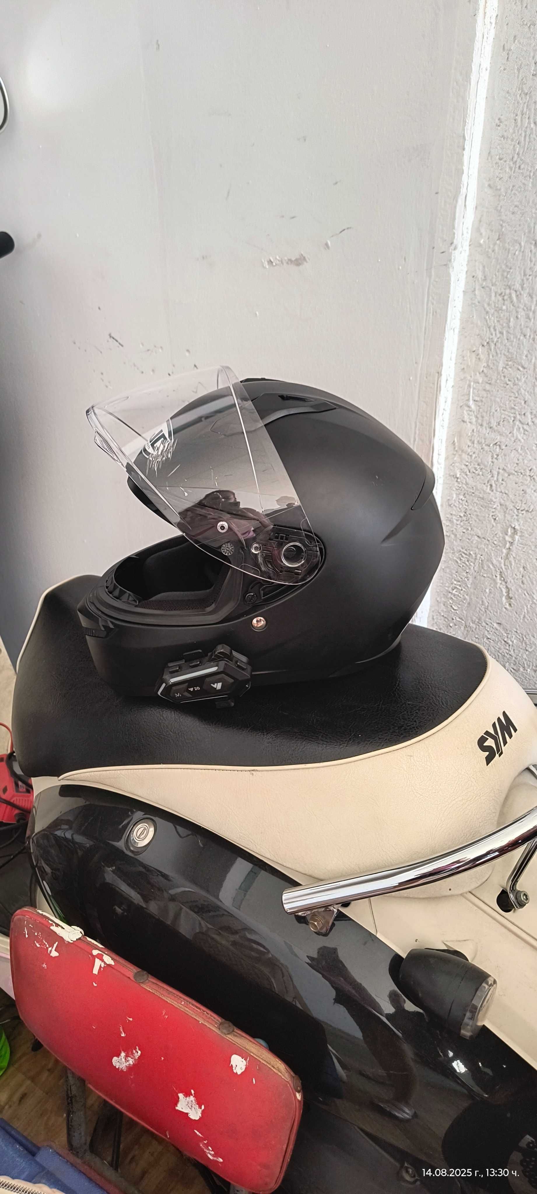 Каска HJC C10 M размер + подарък интерком