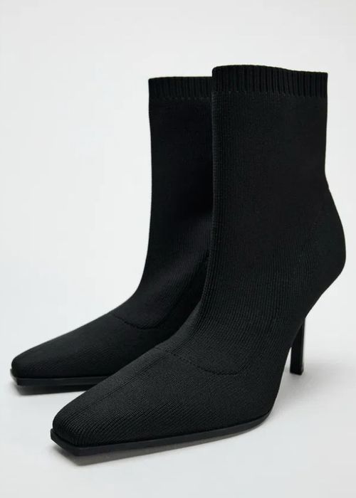 Botine tip soseta marimea 38 zara noi cu toc