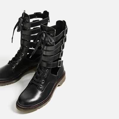 Pantof Ghete piele  nr 36