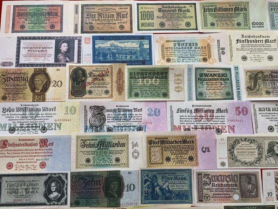 Коллекция Рейхсбанкнот Германии 110 Бонн