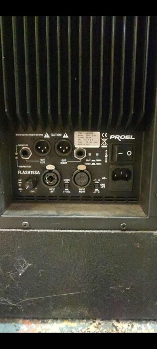 boxe proel active bass