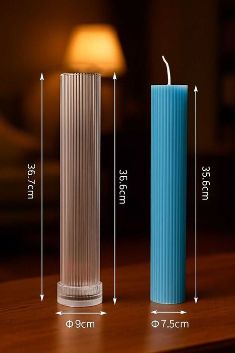 Matrita silicon si acril pentru lumanari decorative, botez si cununie