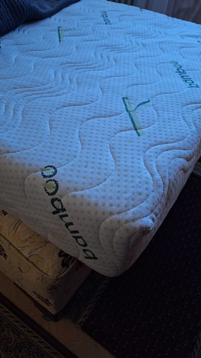 Saltea Bio Bambus 190cm x 140cm grosime 15 cm