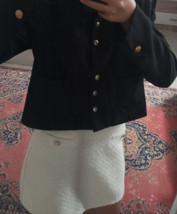 Сет:Пиджак+Твидовая юбка