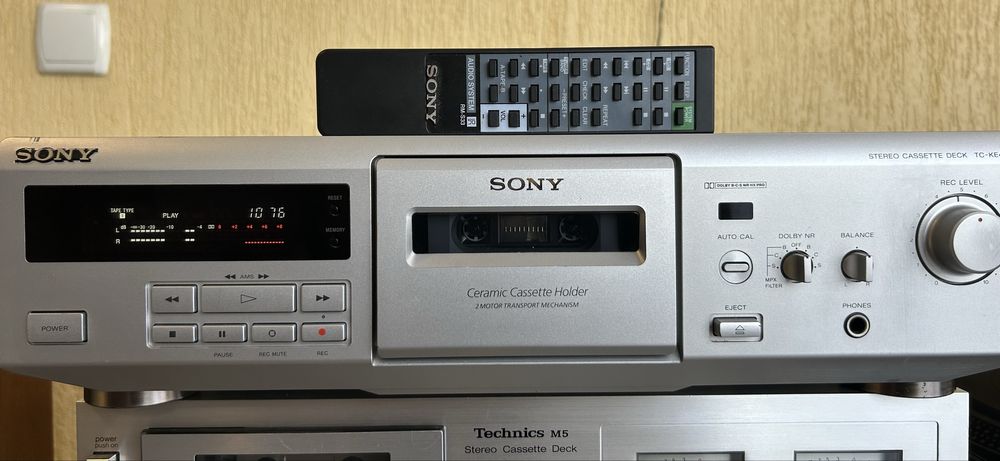 Дек SONY TC-KE400S/ с дистанционно/