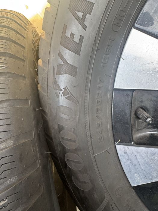 Ser jante originale mercedes v- class vito viano w447 245/55/17 iarna