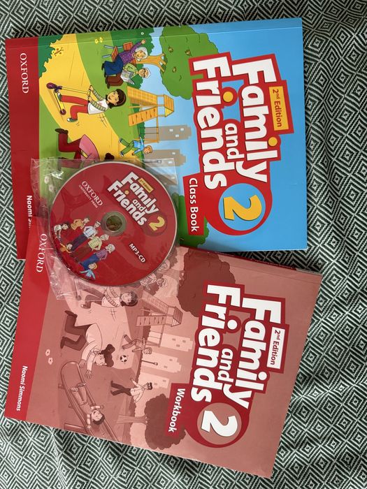 Family and friends 2 часть оригинальный учебник и диск