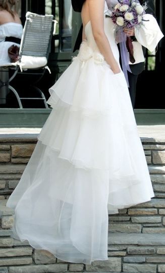 rochia mireasa nunta superba Agnes Toma Exclusive cu buzunare S-M36/38