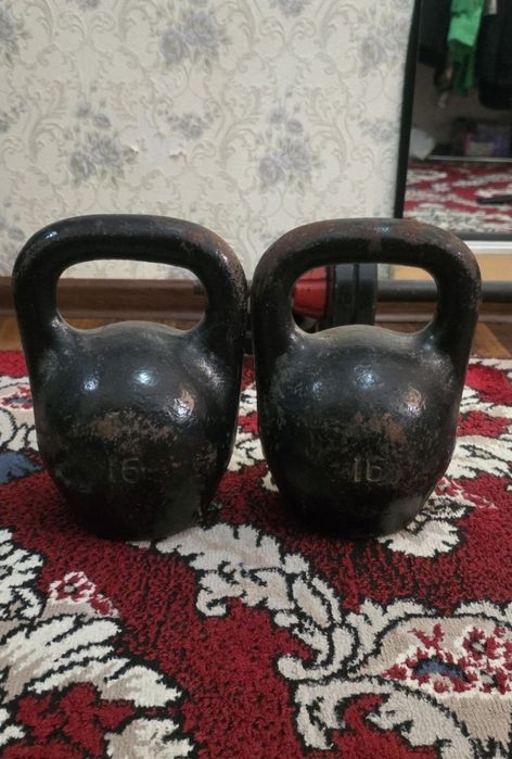 Советский гантел гири