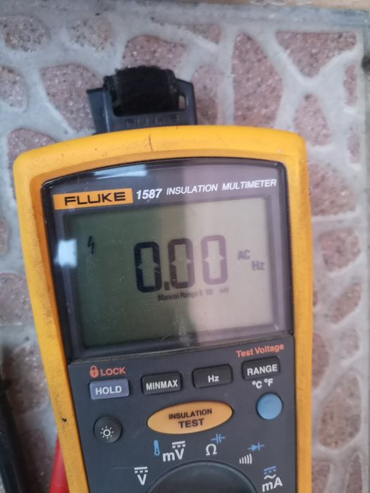 Fluke 1587 Дигитален Тестер Мултицет измерване Изолация Клещи Крипване