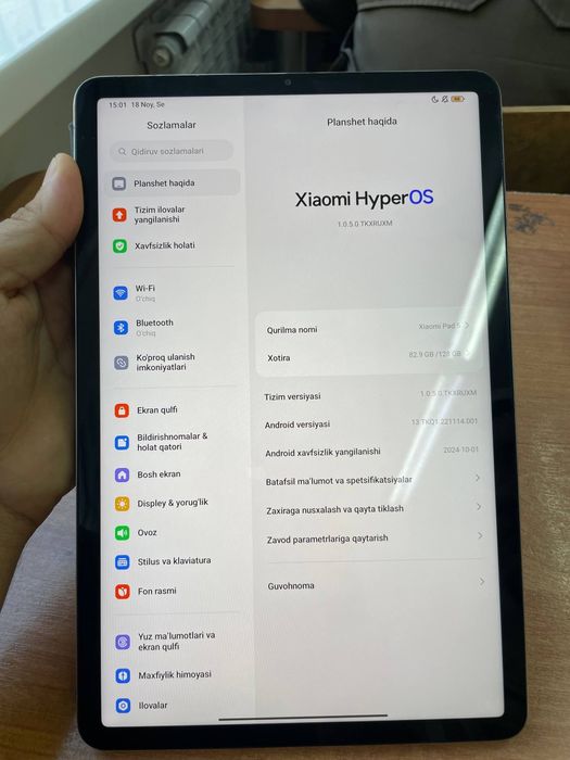 Xiaomi pad5 bezruchka srochni