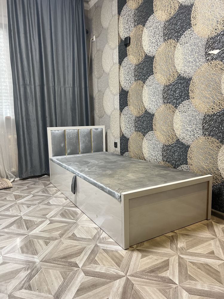 200×90 krovat-sunduk | Mustahkam MDF | Yetkazamiz 3 kunda!
