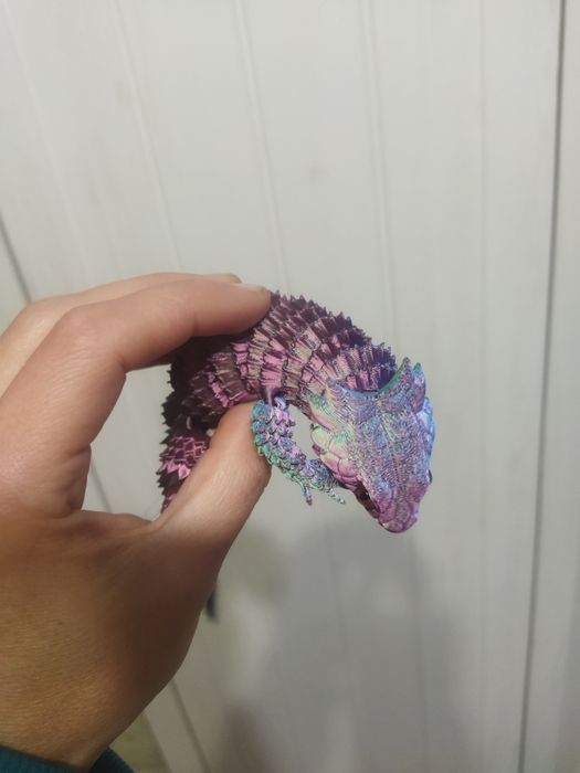 3D принтиран гущер